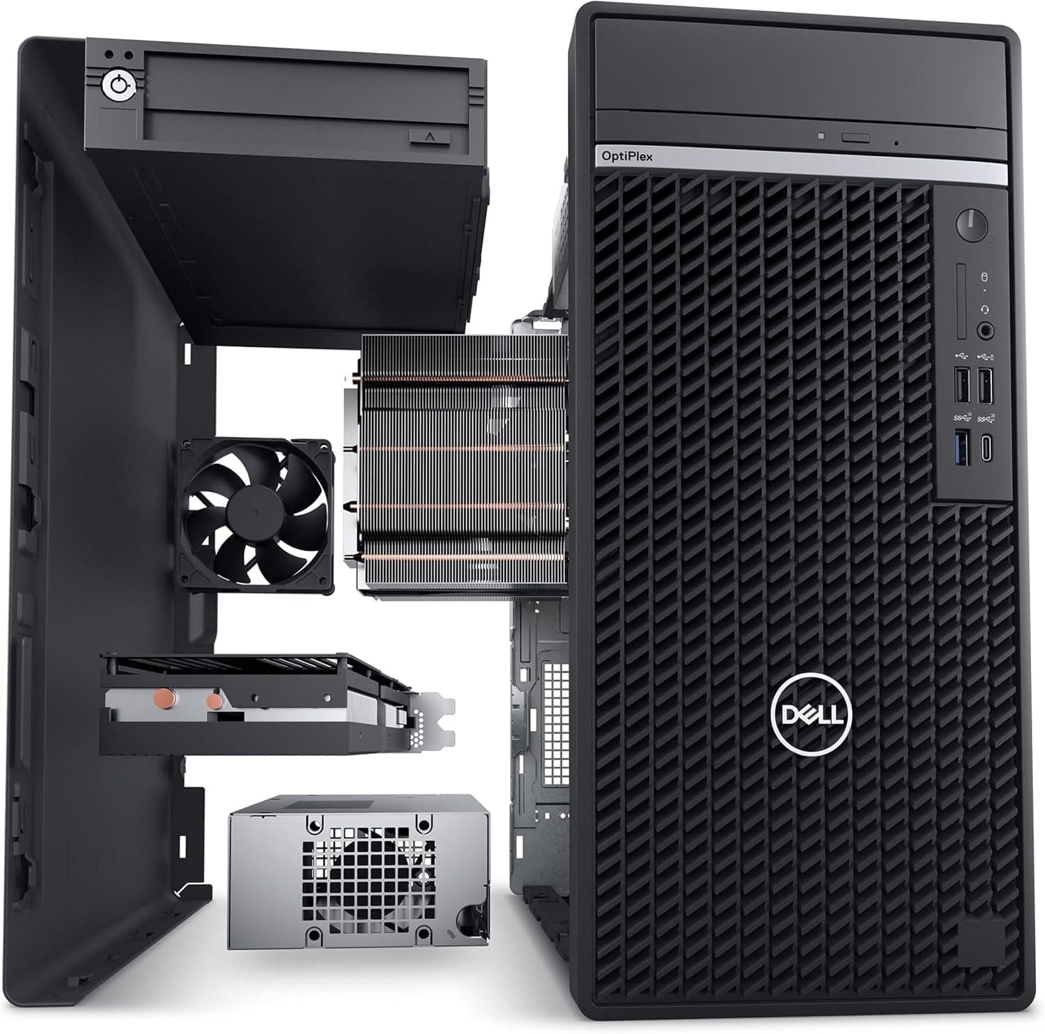 Desktop computer tower