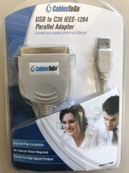 USB To C36 IEEE-1284 Parallel Printer Adapter CABLES TO GO